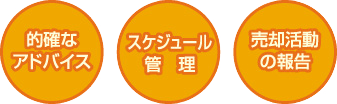 的確なアドバイス